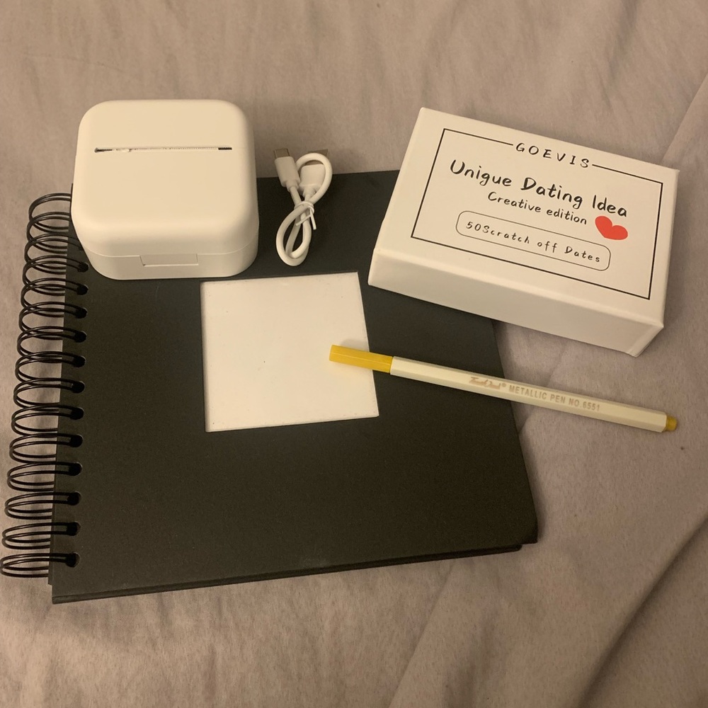 Date Night- ideas and scrapbook- brand new